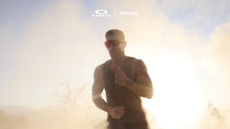 Oakley Meta Vanguard - atleta in azione