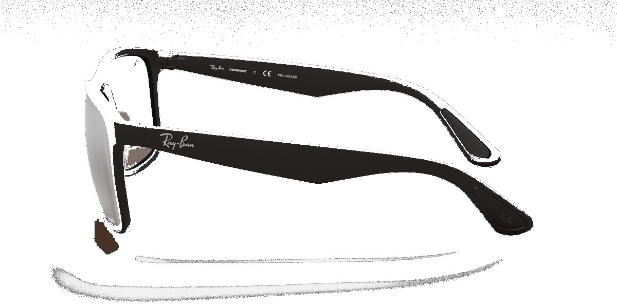 Ray-Ban RB4264 Chromance Nero Lenti Argento Specchio