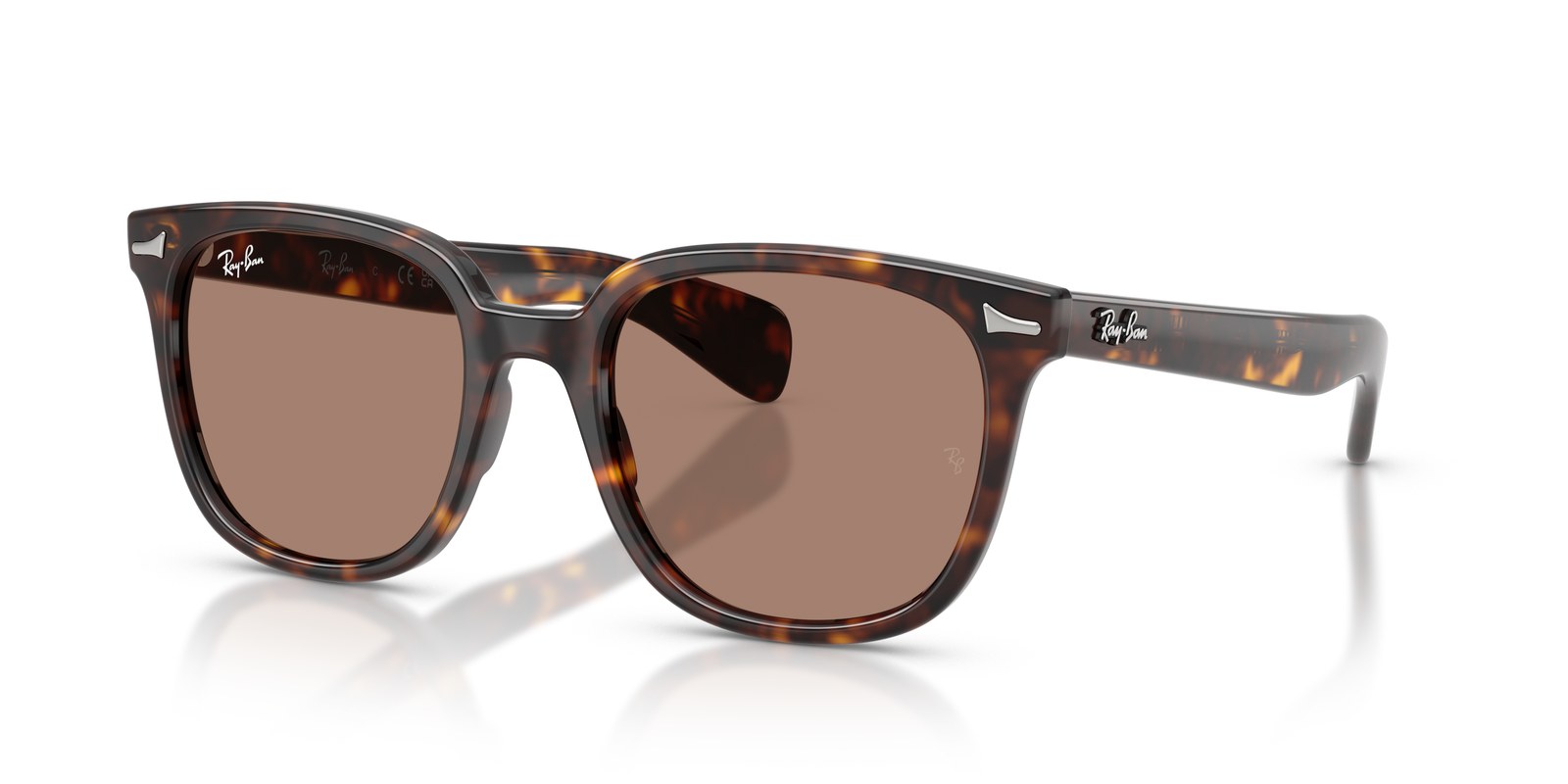 Ray-Ban Brunel II RB2235 Havana · Lenti Viola Chiaro