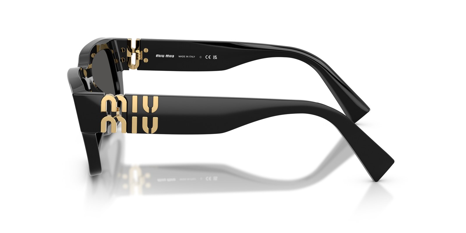 Miu Miu MU C04S Nero · Lenti Grigio Scuro — foto 3