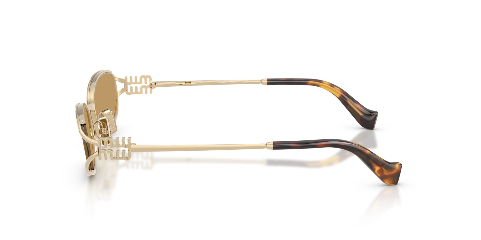 Miu Miu MU C51S Oro Pallido · Lenti Marrone — foto 3