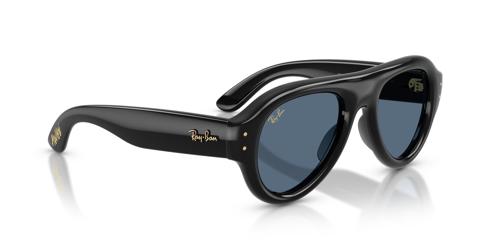 Ray-Ban RB4925 Nero · Lenti Blu Scuro — foto 2