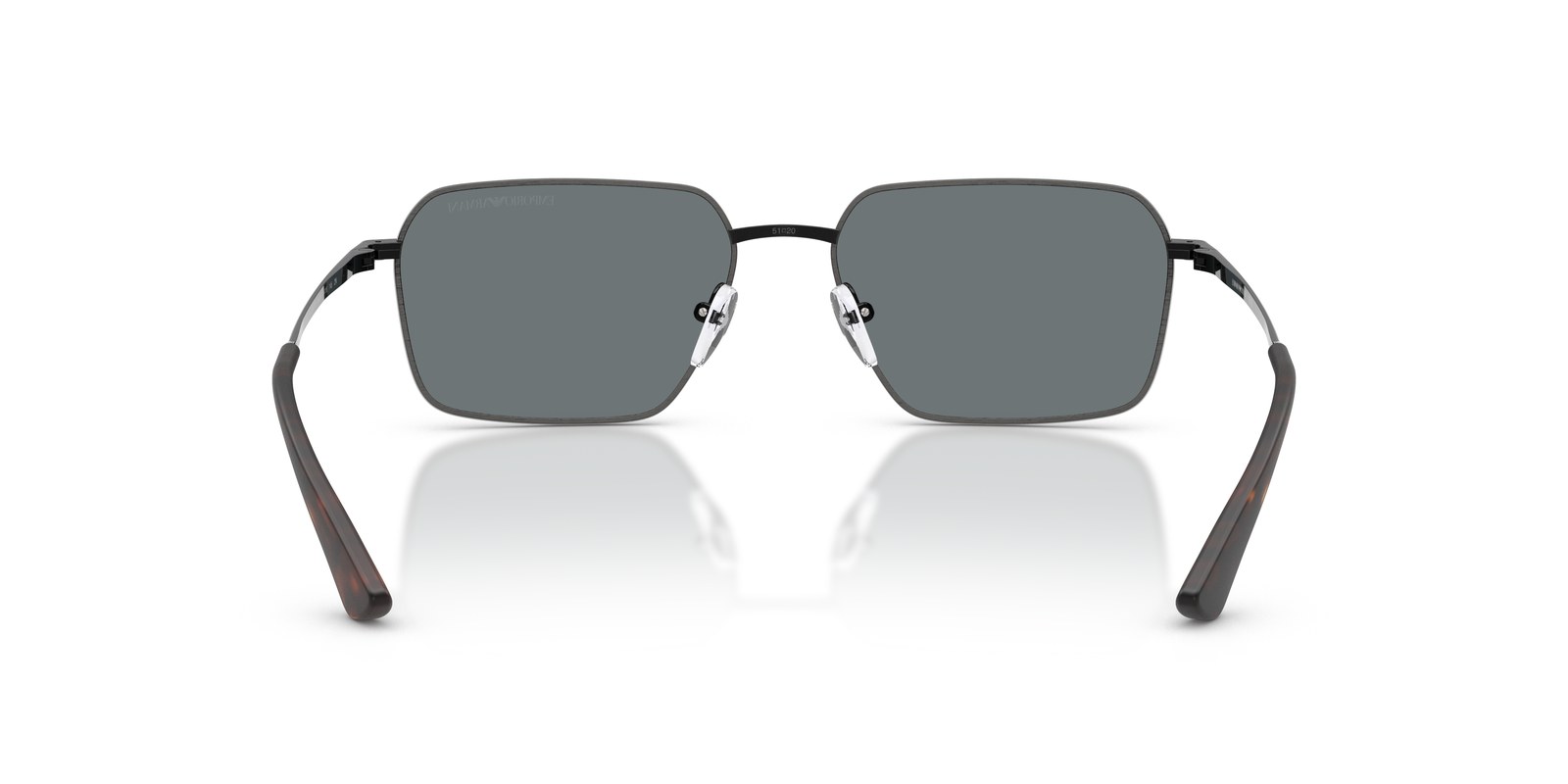 Emporio Armani EA2178 Argento Anticato Opaco · Lenti Blu Scuro — foto 4