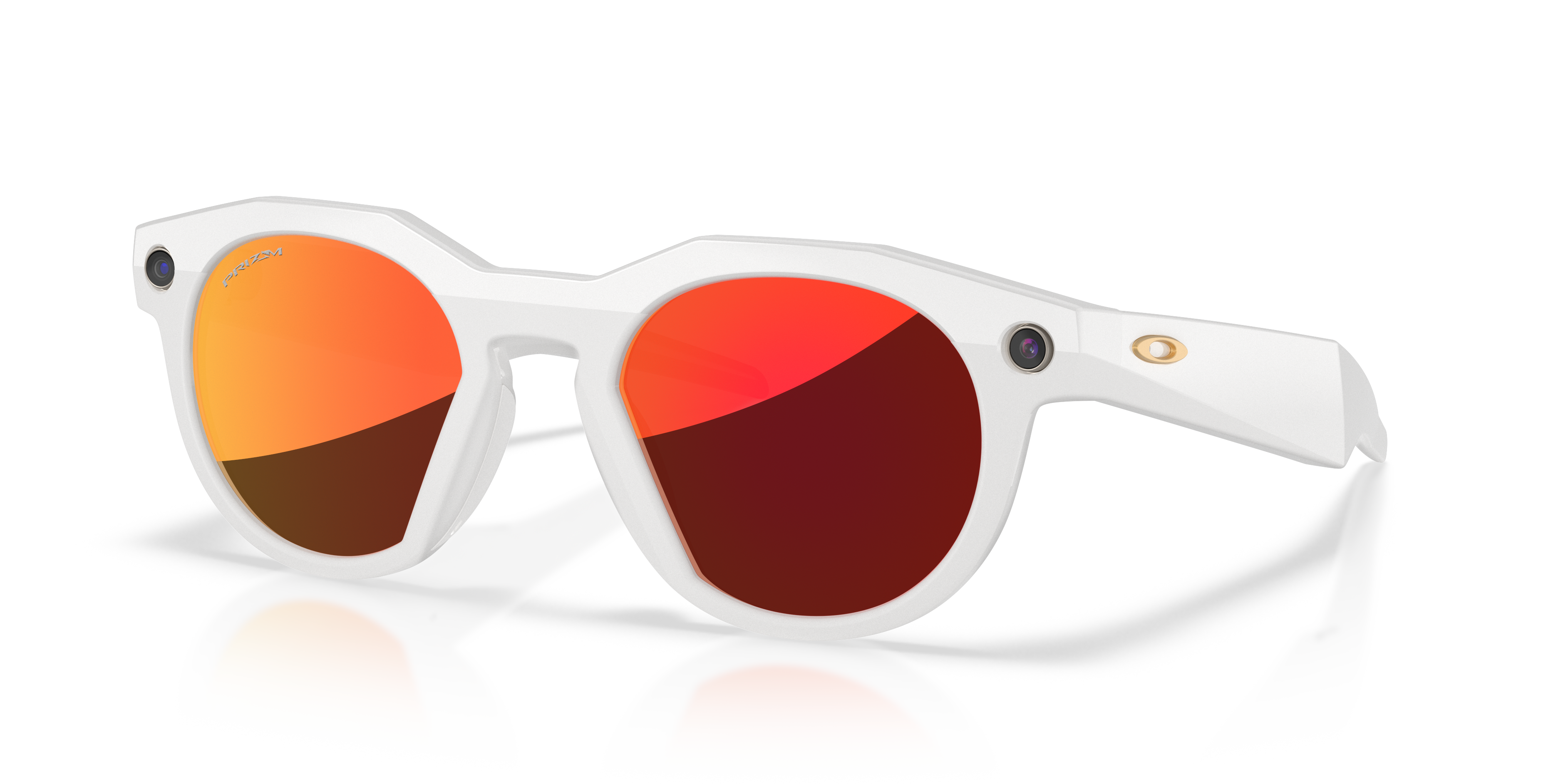 Oakley Meta HSTN OW8002 Grigio Caldo — Prizm Ruby