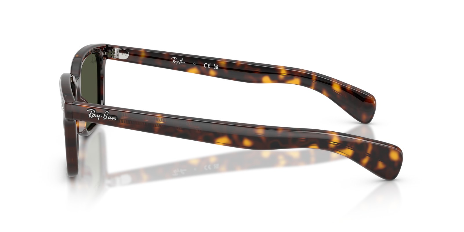 Ray-Ban Brunel RB2234 Havana · Lenti Verde Scuro — foto 3