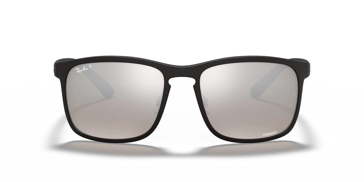 Ray-Ban RB4264 Chromance Nero Lenti Argento Specchio