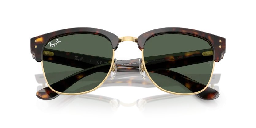 Ray-Ban Reverse Clubmaster RBR0504S — Havana / Verde Scuro