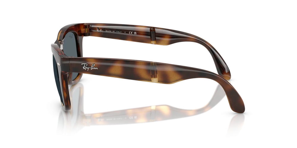 Ray-Ban Folding Wayfarer Havana Polarizzato