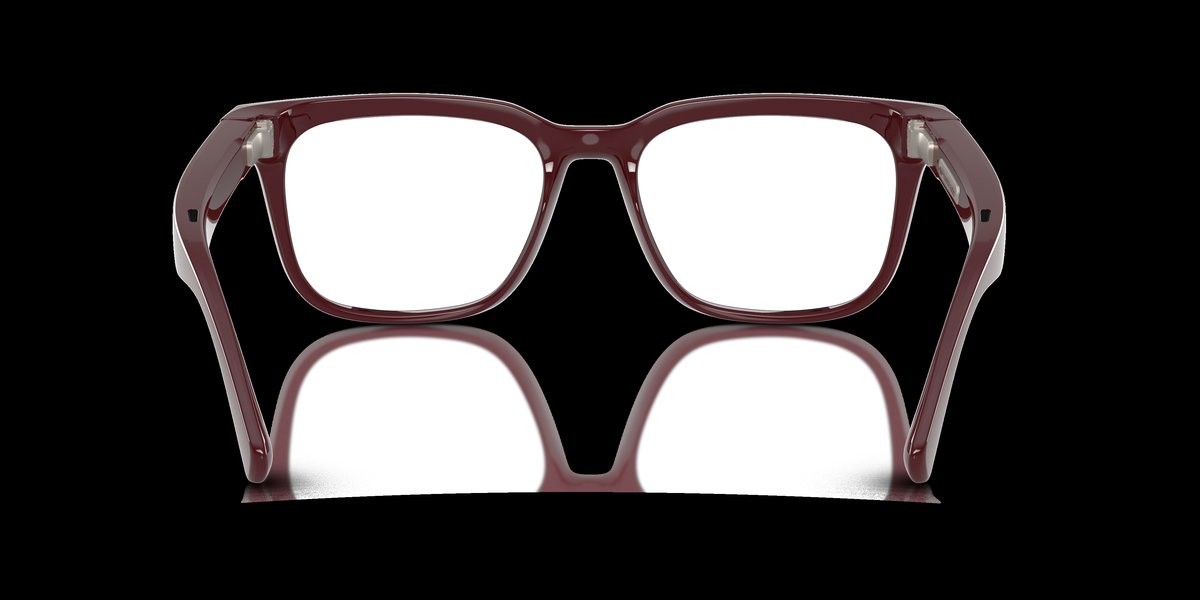 Nuance Audio Square 56 AW5004 — Bordeaux Brillante / Smeraldo Transitions