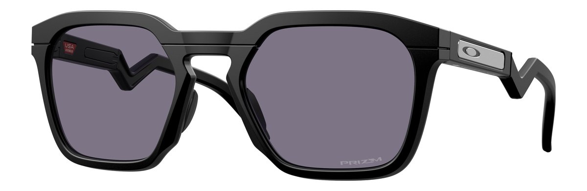 Oakley HSTN SQ Nero Opaco Prizm Grey