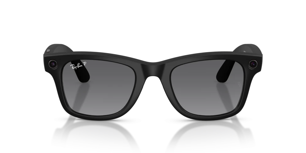 Ray-Ban Meta Wayfarer Nero Opaco Transitions