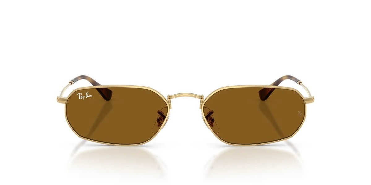 Ray-Ban RB3947 Dorato Lenti Azzurro Sfumate