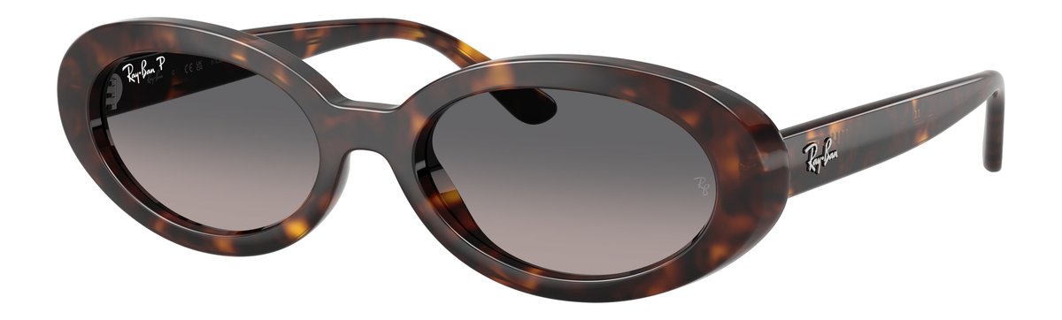 Ray-Ban RB2223 Havana Lenti Polarized Grigia Sfumata