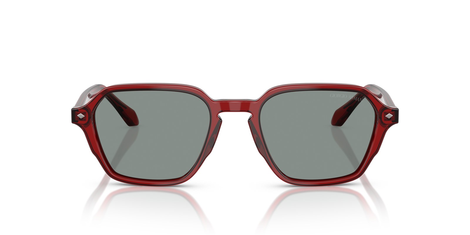Giorgio Armani AR8220 Bordeaux Trasparente · Lenti Blu — foto 2