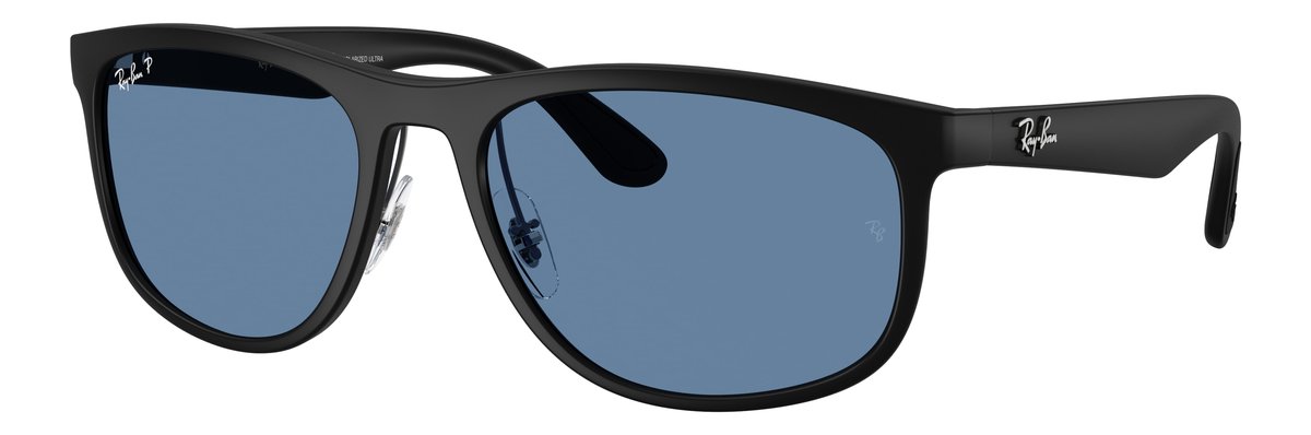 Ray-Ban RB4468 Sabbia Nero Lenti Polarizzate s blu