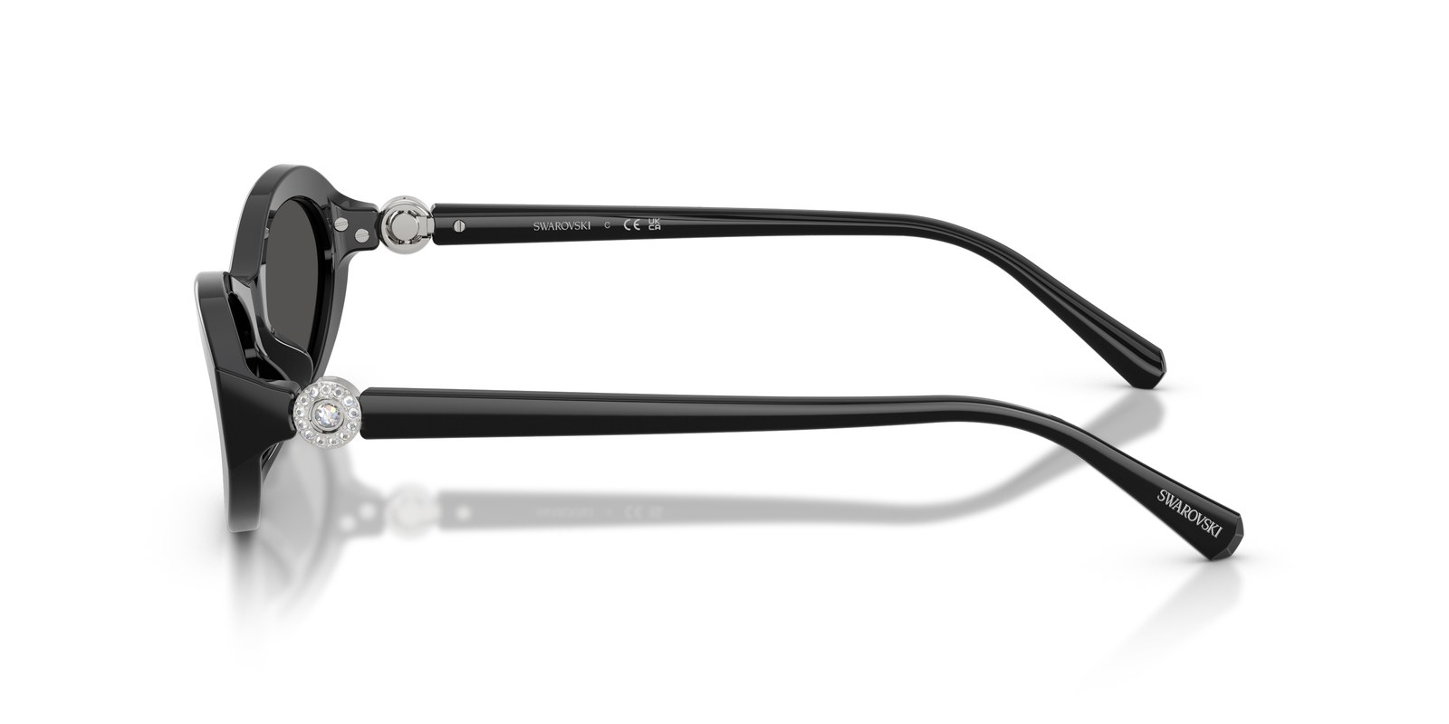 Swarovski SK6069U Nero · Lenti Grigio Scuro — foto 3