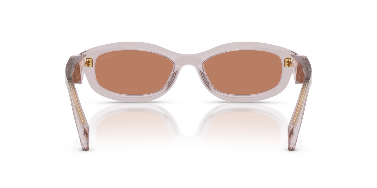 Prada PR D24S Malva Trasparente · Lenti Marrone — foto 4
