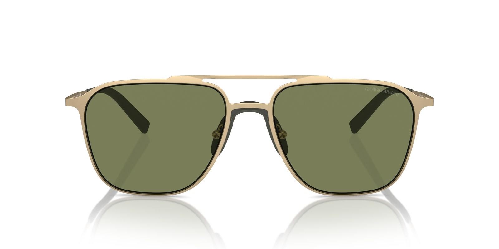Giorgio Armani AR6110 Oro Pallido Opaco · Lenti Verde — foto 2