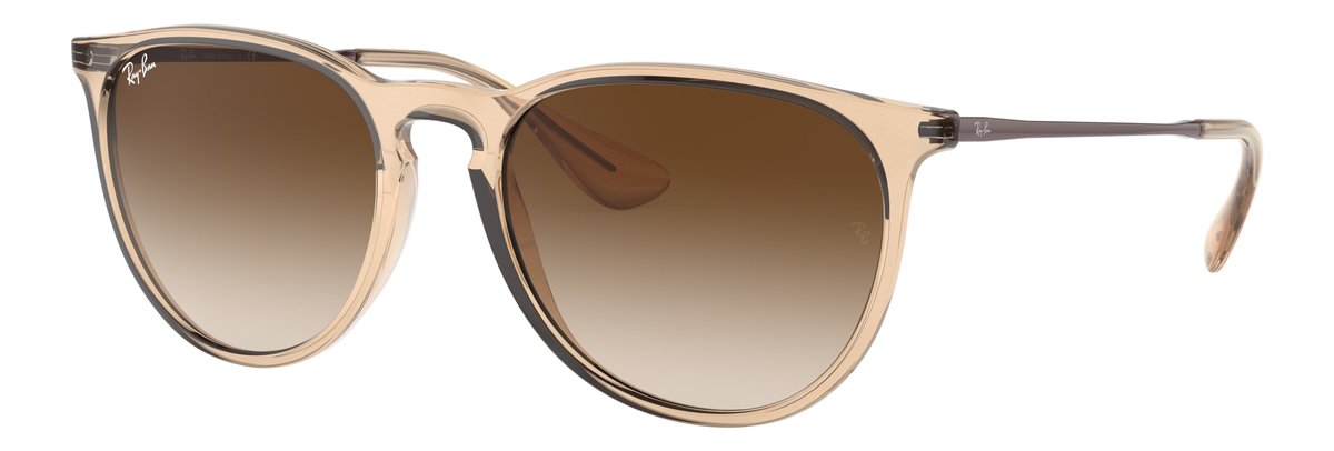 Ray-Ban Erika Marrone Trasparente Lenti Marrone sfumato