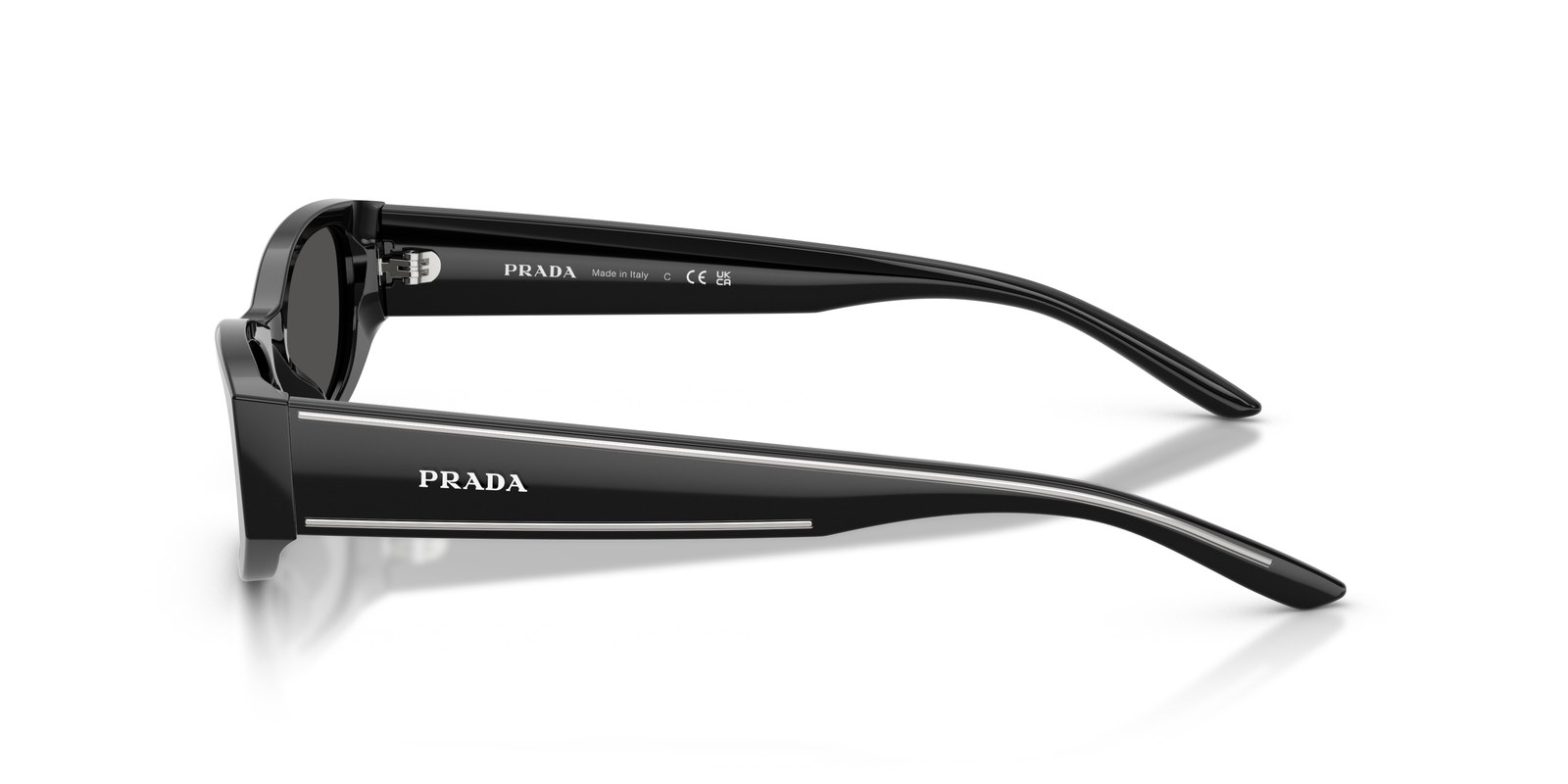Prada PR D22S Nero · Lenti Grigio Scuro — foto 3