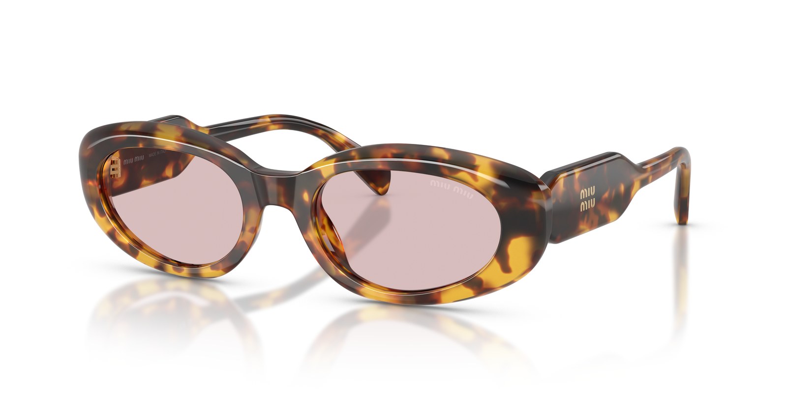 Miu Miu MU C01S Havana Miele · Lenti Rosa