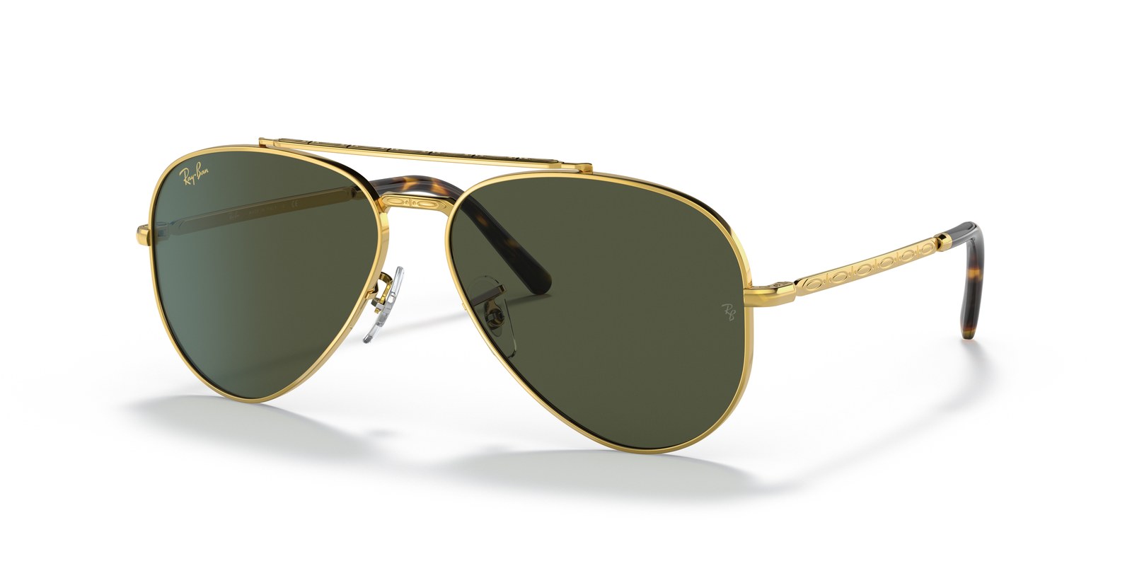 Ray-Ban RB3625 Oro · Lenti Verde