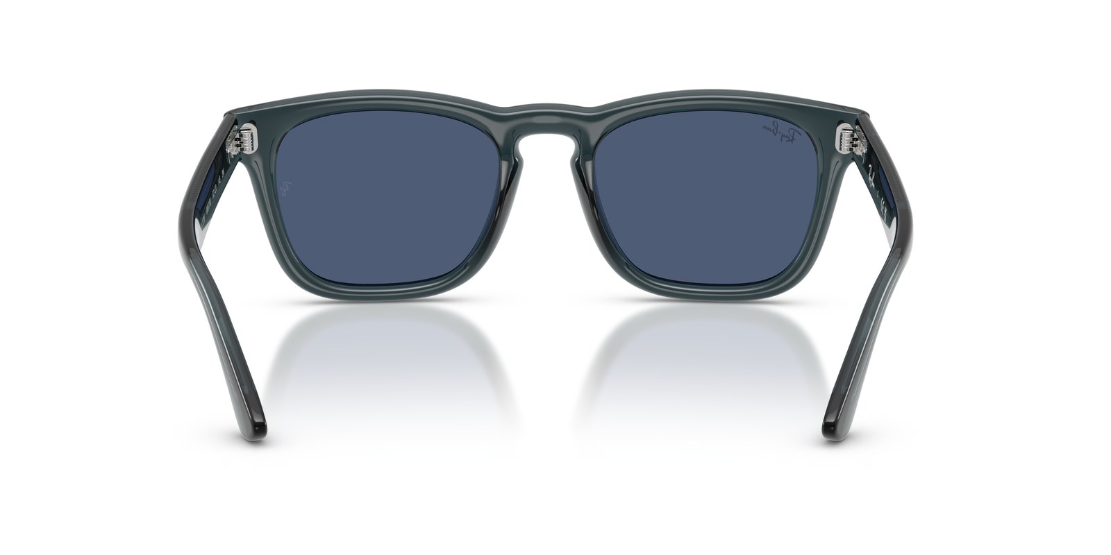 Ray-Ban RB2238 Blu Trasparente · Lenti Blu — foto 4