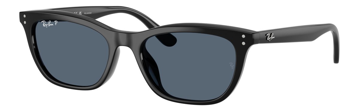 Ray-Ban RB4474D Nero Lenti Blu polarizzata