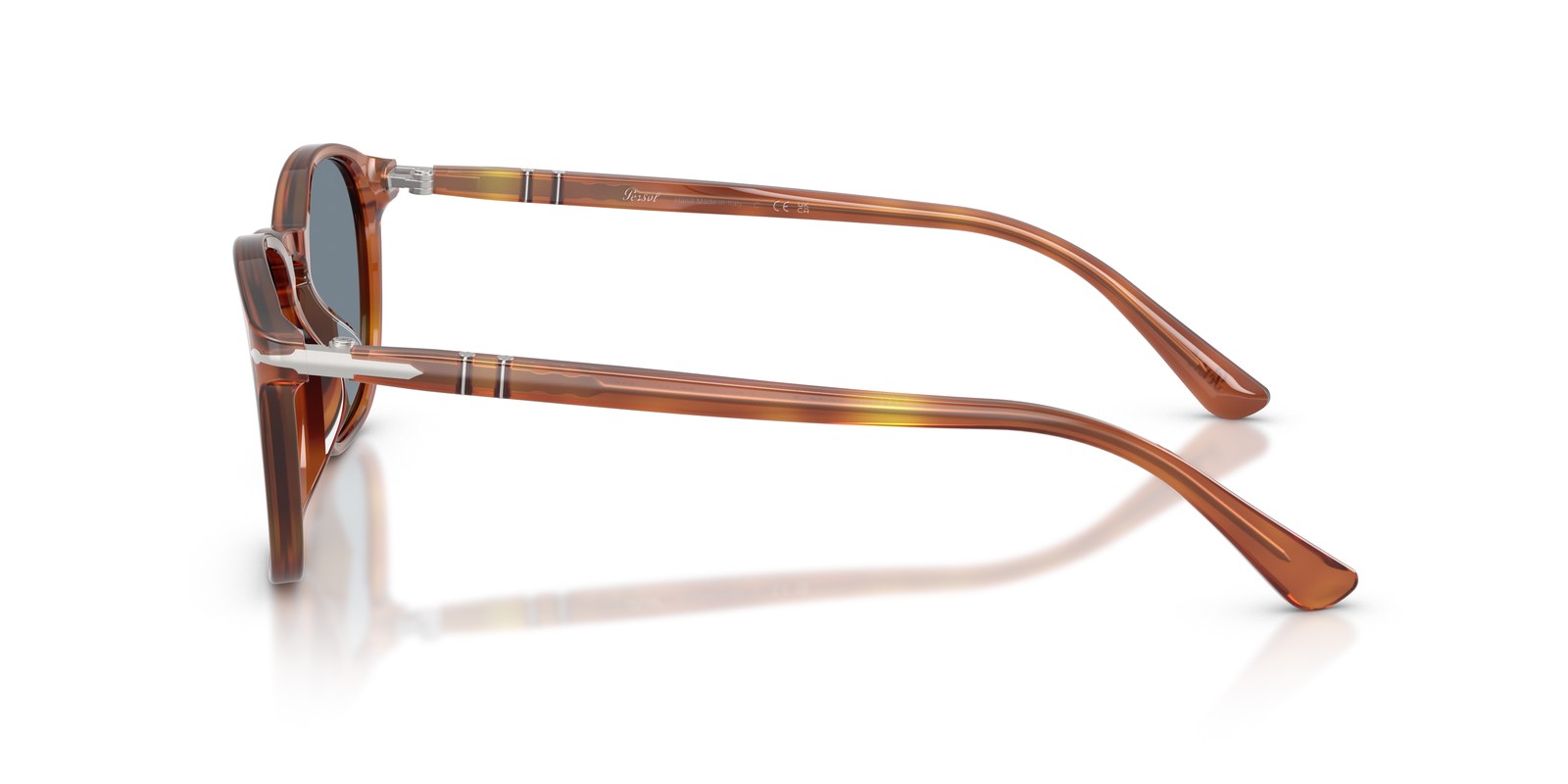 Persol PO3007SX Terra di Siena · Lenti Azzurro Chiaro — foto 3