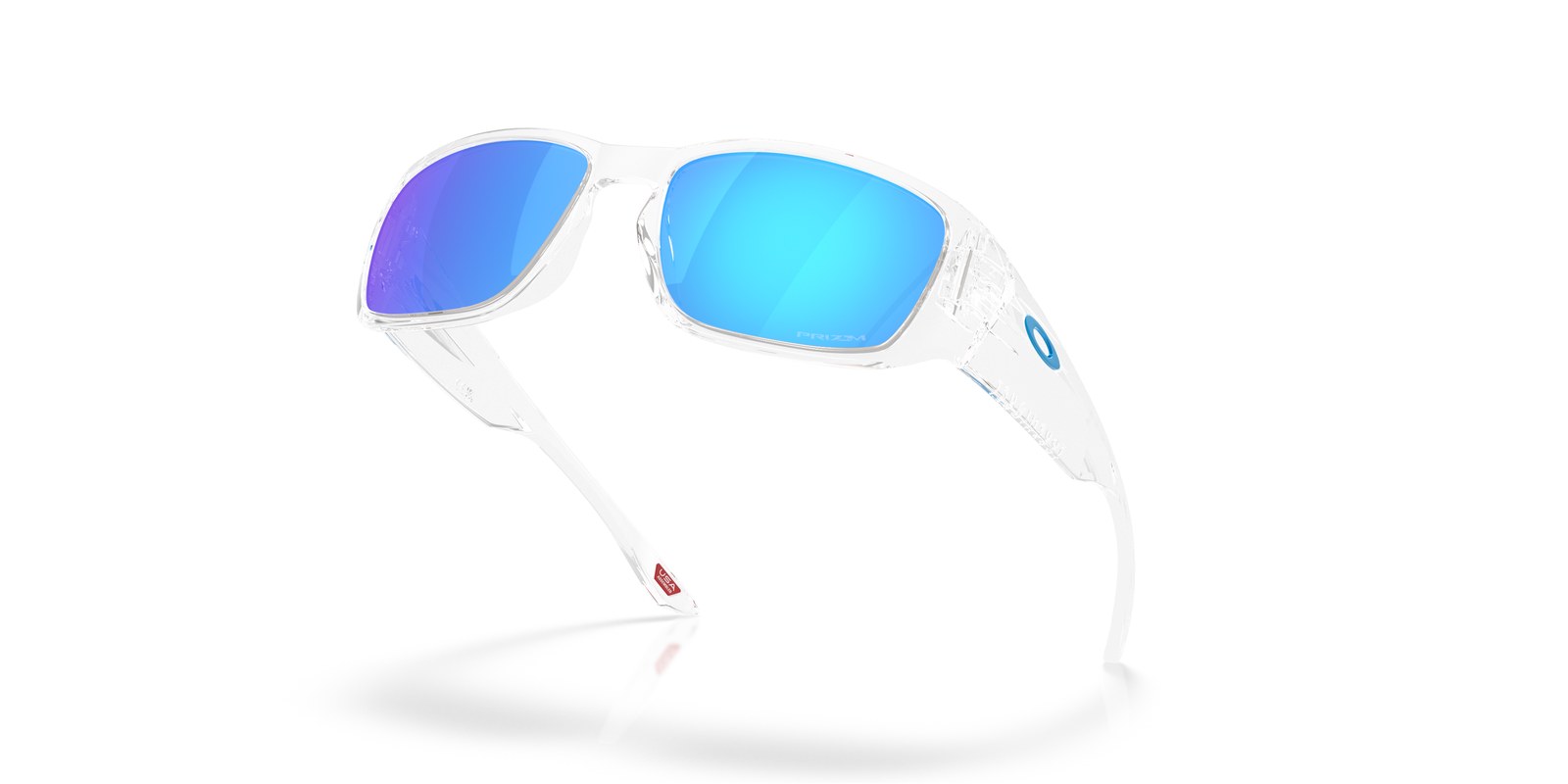 Oakley OO9521 Trasparente Lucido · Lenti Prizm Sapphire — foto 2