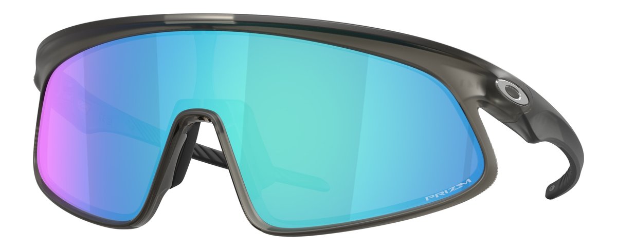 Oakley RSLV 141 Grigio Fumo Opaco Prizm Sapphire