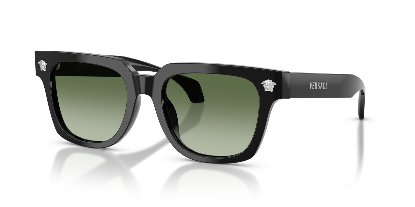Versace VE4510U Nero · Lenti Verde Sfumato