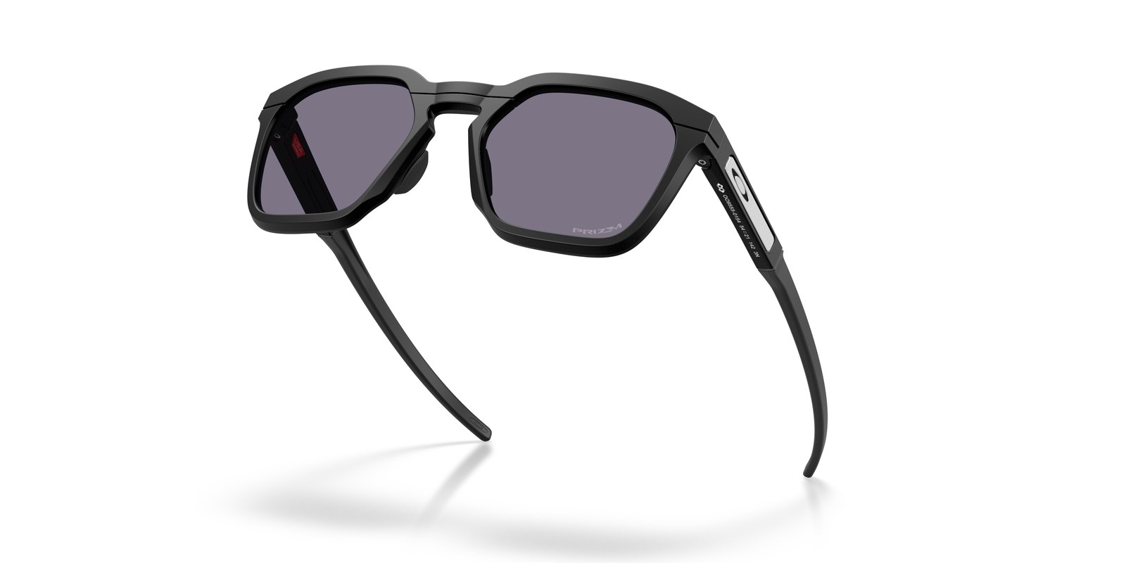 Oakley HSTN SQ 2.0 OO9555 Nero Opaco · Lenti Prizm Grey — foto 2