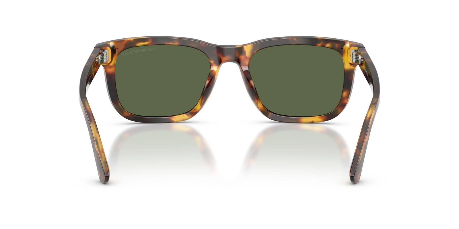 Emporio Armani EA4282U Marrone Havana Lucido · Lenti Verde Scuro — foto 4