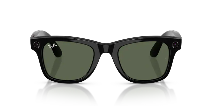 Ray-Ban Meta Wayfarer RW4012 Nero — G-15 Verde (Cal. 53)