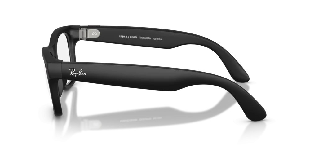 Ray-Ban Meta Wayfarer RW4012 Nero — Transitions Verde Grafite