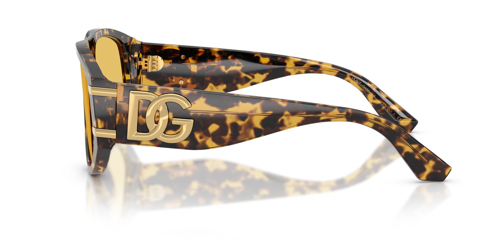 Dolce & Gabbana DG4499 Havana Giallo · Lenti Giallo — foto 3