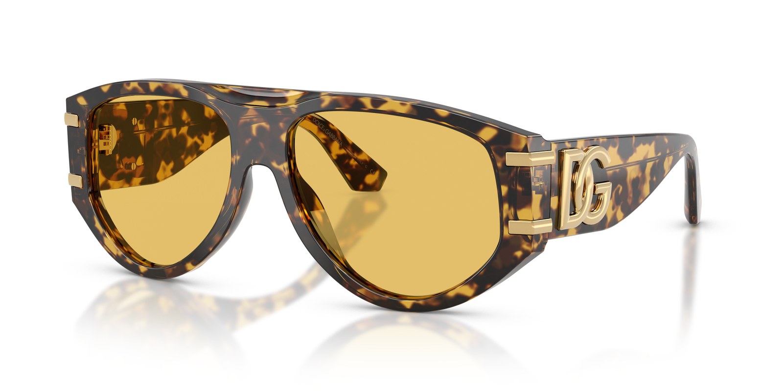Dolce & Gabbana DG4499 Havana Giallo · Lenti Giallo