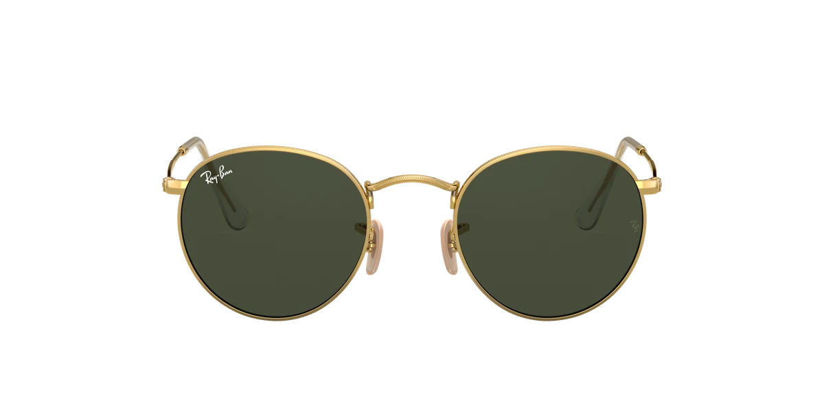 Ray-Ban Round Metal Oro