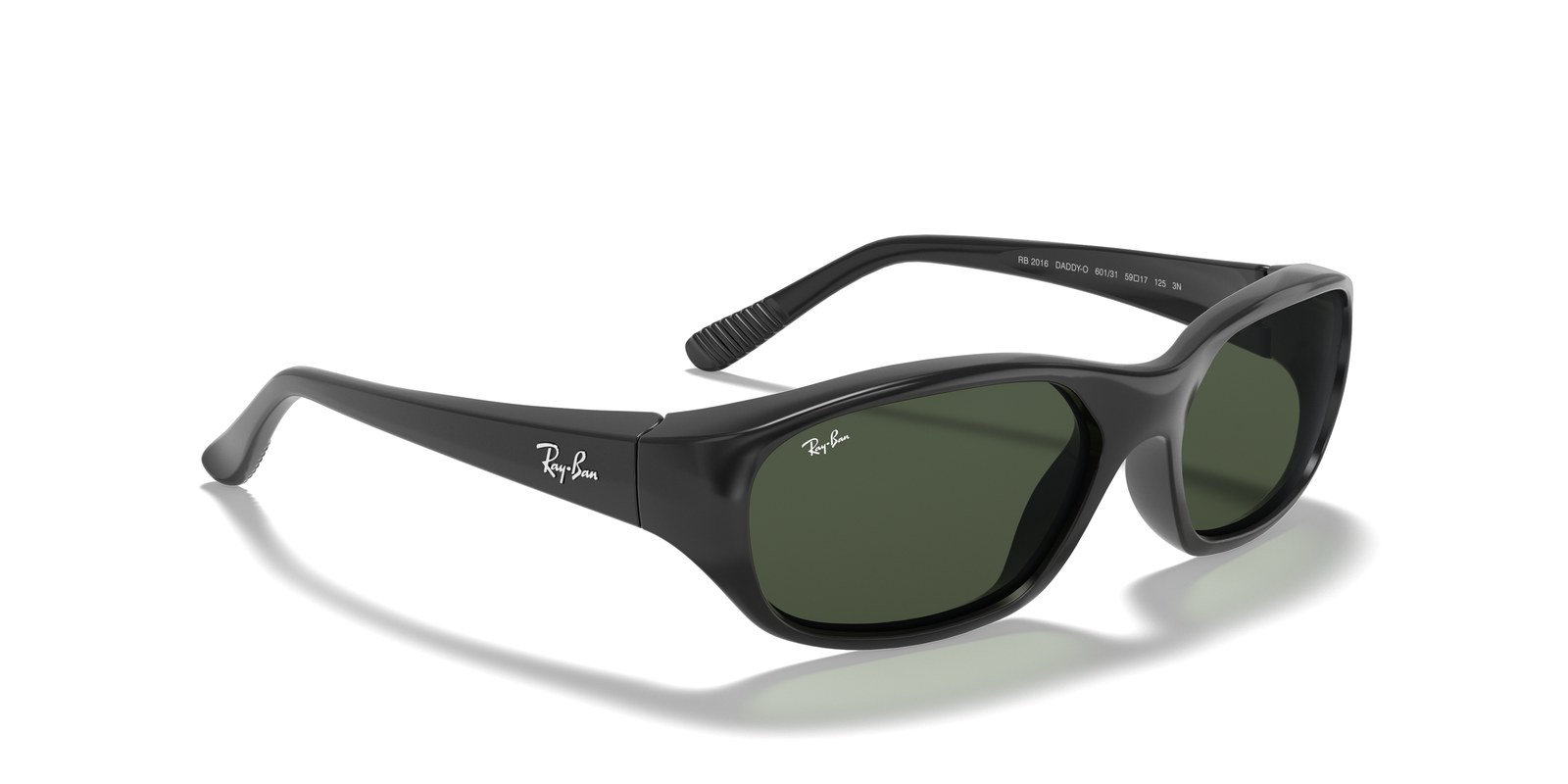 Ray-Ban Daddy-O RB2016 Nero · Lenti G-15 Verde — foto 2