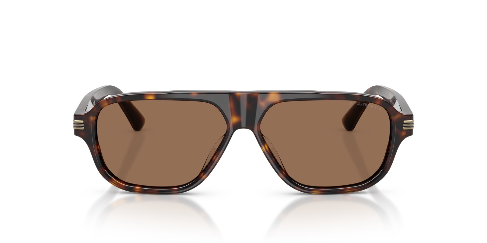 Emporio Armani EA4285U Havana Lucido · Lenti Marrone Scuro — foto 2