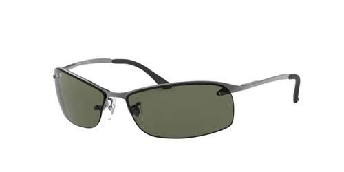 Ray-Ban RB3183 Semi-Rimless Grigio Sfumato Polarizzato