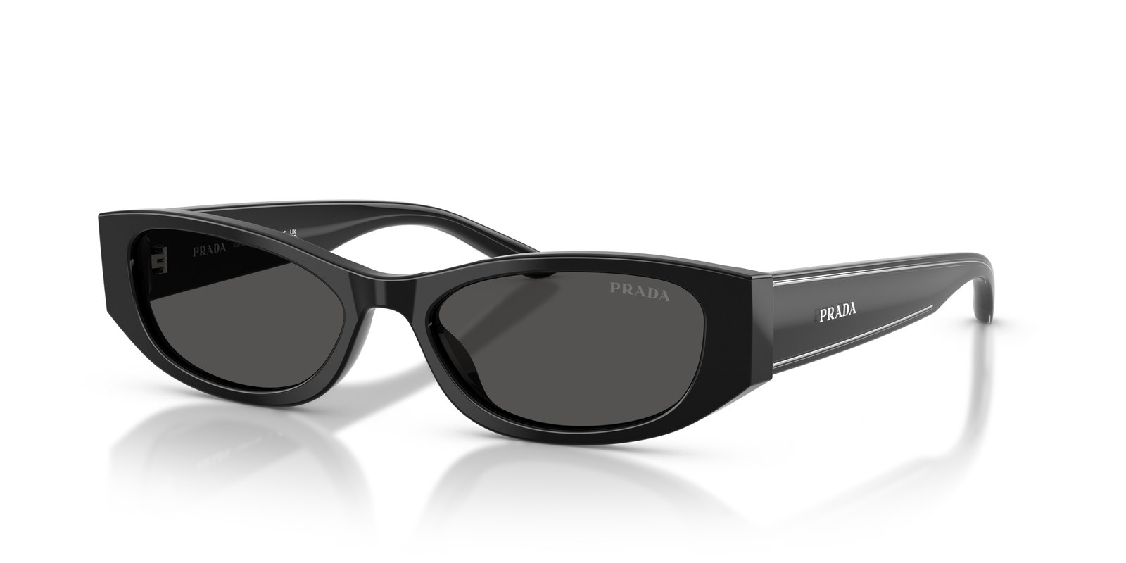 Prada PR D22S Nero · Lenti Grigio Scuro