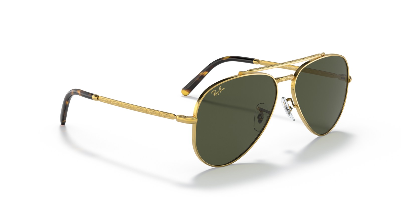 Ray-Ban RB3625 Oro · Lenti Verde — foto 2