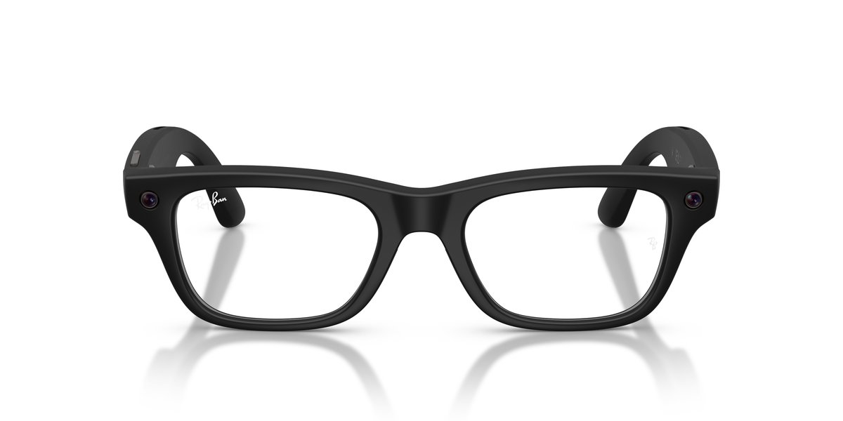 Ray-Ban Meta Wayfarer RW7001 Nero — Lente Demo (Cal. 54)