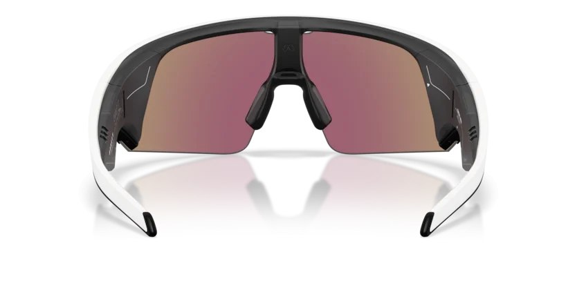 Oakley Meta Vanguard OW8001 Bianco — Prizm Sapphire