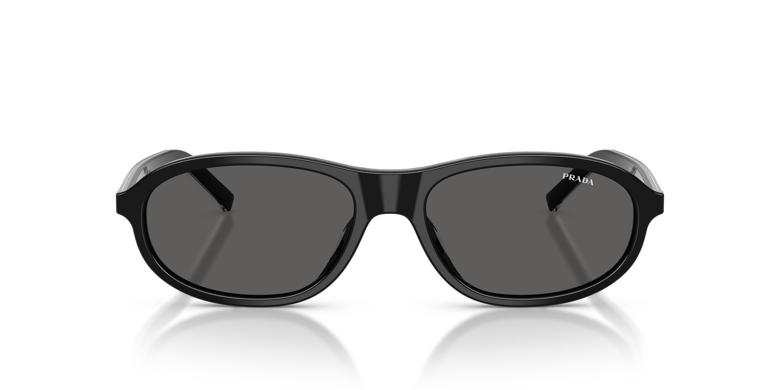 Prada PR D20SU Nero/Corno Basalto · Lenti Grigio Scuro — foto 2