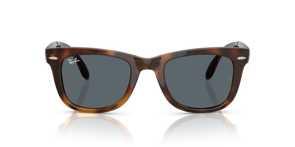 Ray-Ban Folding Wayfarer Havana Polarizzato