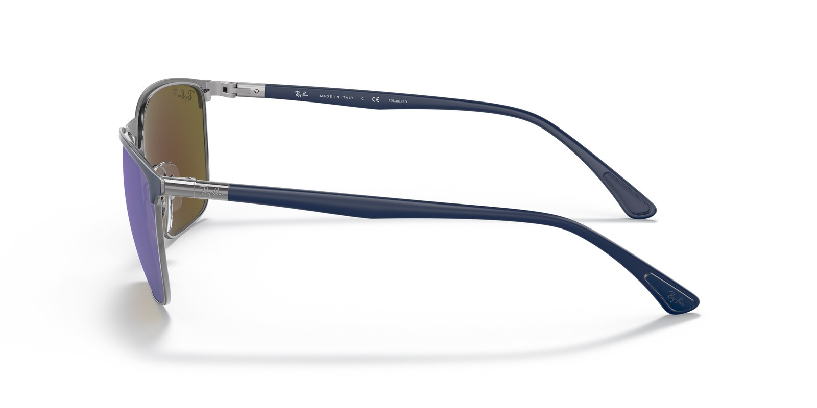 Ray-Ban RB3686 Blu su Gunmetal · Lenti Blu Polarizzate — foto 3