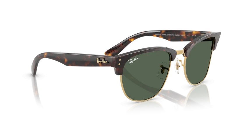 Ray-Ban Reverse Clubmaster RBR0504S — Havana / Verde Scuro